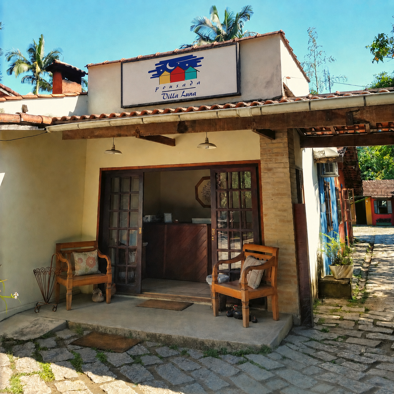 Imagem 1 de Hospedagem Pousada Villa Luna em Penedo RJ